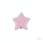 Globo foil estrella rosa pequeña