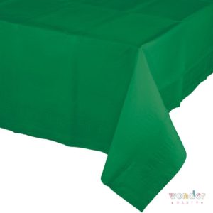 Mantel de papel grande verde 