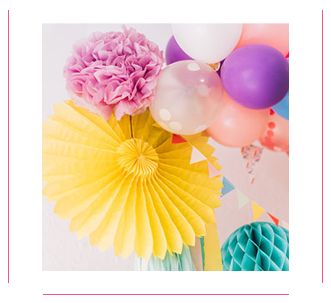 Ballons De Fête Creative Party - Blanc & Doré - Lot Décoration