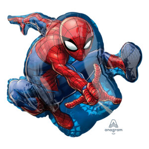 Globo-Shape-Spiderman-Lanza-Tela 43 x 73 cm