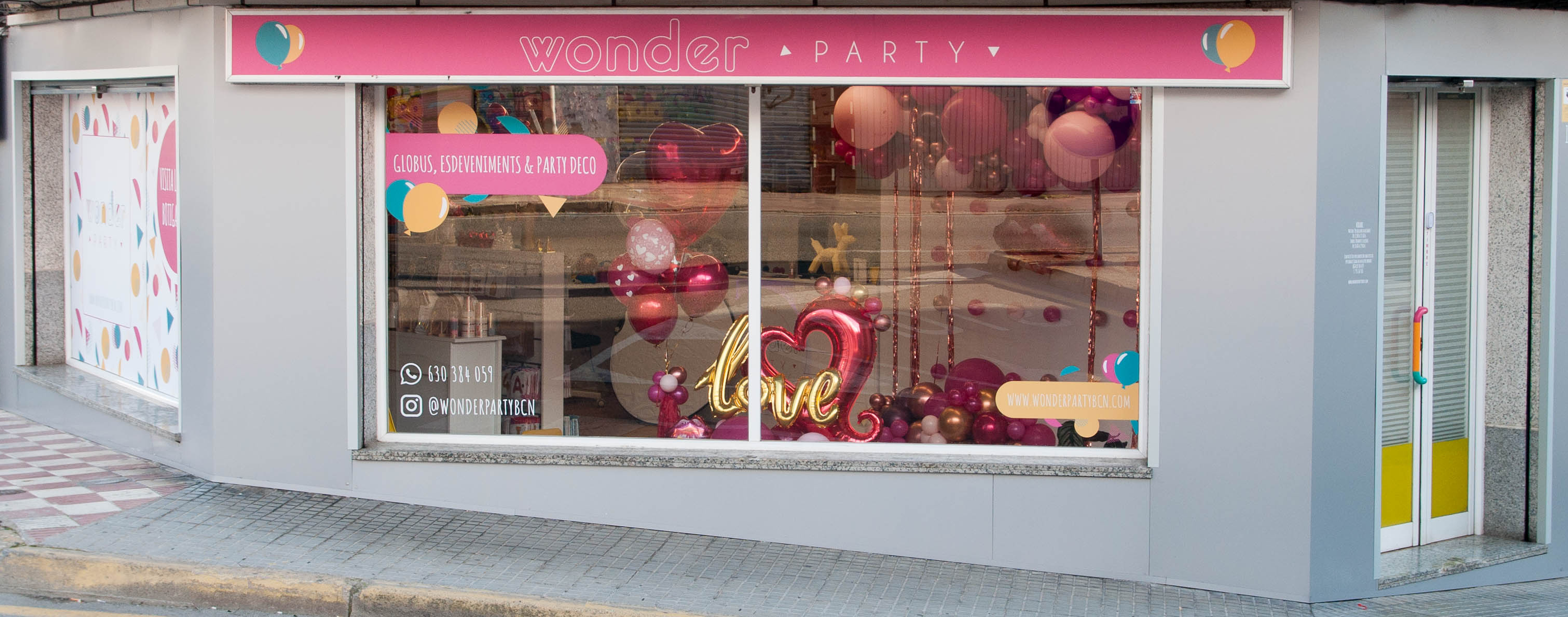 Wonder Party tienda Decoración con Globos