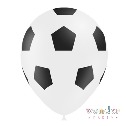 Globo pelota Fútbol látex - WonderParty BCN